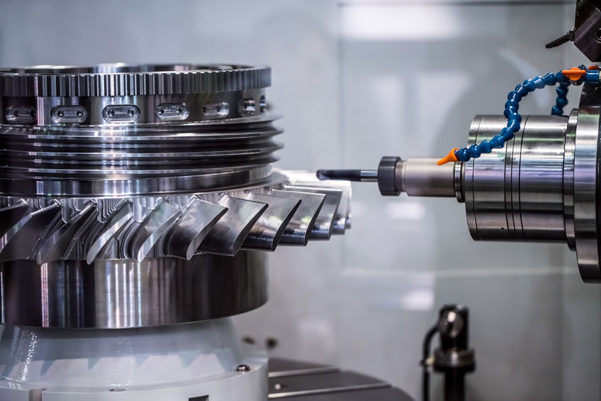 Metalworking CNC milling machine